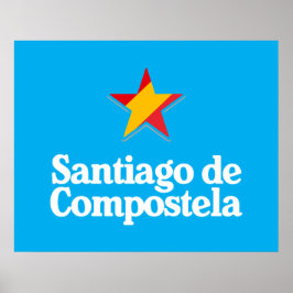 Stars of Spain – Santiago de Compostela ポスター