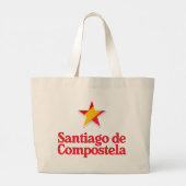 Stars of Spain – Santiago de Compostela ラージトートバッグ (裏面)