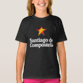 Stars of Spain – Santiago de Compostela Tシャツ (正面)