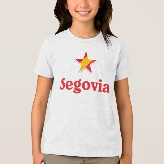 Stars of Spain – Segovia トライブレンドＴシャツ (正面)