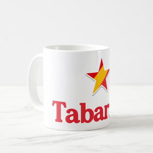 Stars of Spain – Tabarnia コーヒーマグカップ (正面左)