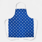 Stars on Digital Fabric Texture by Shirley Taylor エプロン (正面)