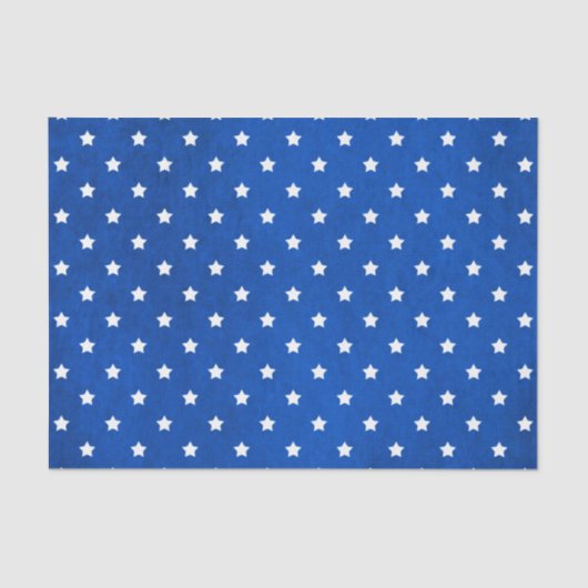 Stars on Digital Fabric Texture by Shirley Taylor 薄葉紙 (正面)