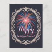 Stars Over the City • 1776–2026 Reception Invite ポストカード (正面)