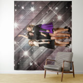 Stars Party 90s Star Shot Backdrop タペストリー (インサイチュ)