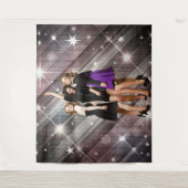 Stars Party 90s Star Shot Backdrop タペストリー (正面)