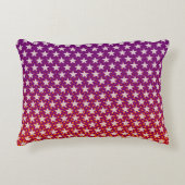 Stars Patternおもしろい透明+アイディア アクセントクッション (正面)