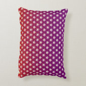 Stars Patternおもしろい透明+アイディア アクセントクッション (裏面(縦))