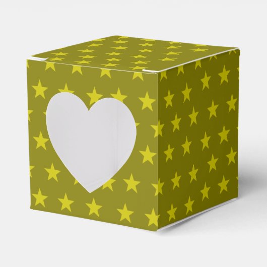 stars pattern フェイバーボックス (正面サイド)