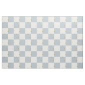 Stars plaid Check magical sage blue  ファブリック (ファットクウォーター)