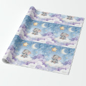 Stars repeating pattern wallpaper ラッピングペーパー (アンロールド)