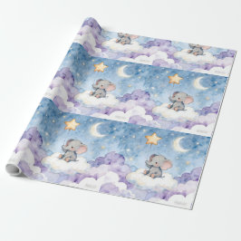 Stars repeating pattern wallpaper ラッピングペーパー