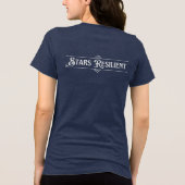 Stars Resilient - 女性用Tシャツ トライブレンドTシャツ (裏面)