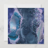 *~* Stars RSVP Website AGATE AR13 Lavender 結婚's 招待状 (裏面)