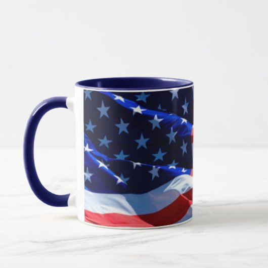 “Stars & Stripes” マグカップ (左)