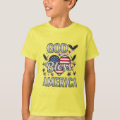 Stars, Stripes & Blessings T-shirt design Tシャツ (正面)