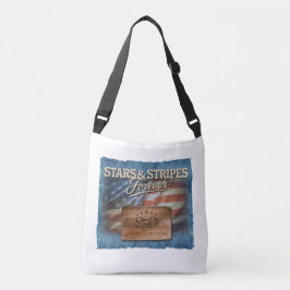 Stars & Stripes Forever -ショルダーバッグ兼トートバッグ クロスボディバッグ