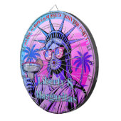 Stars, Stripes & Sunsets—Liberty & Margaritas ダーツボード (正面右)