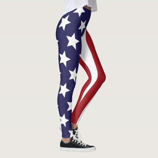 Stars Stripes USA レギンス (右)