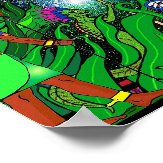 StarSeed Awakening (プリント) ポスター (角)