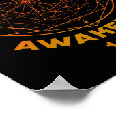 Starseed Awakening 1111 Sacred Geometry  ポスター (角)