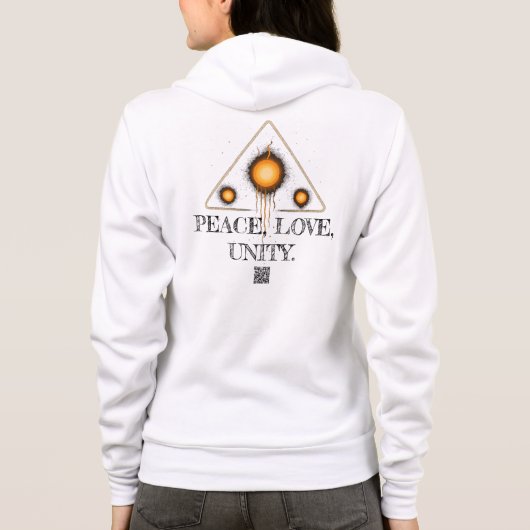 STARSEED | Spiritual Awakening Lightworker Hoodie パーカ (裏面)