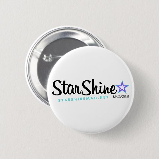 StarShine Magazine Button 缶バッジ (正面&裏面)
