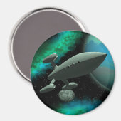 Starship Explorer （ラウンド） マグネット (正面/裏面)