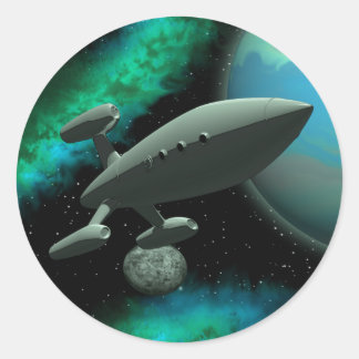 Starship Explorer （ラウンド） ラウンドシール