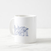 Starship Prometheu コーヒーマグカップ (正面左)