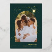 Starshower Arch写真 箔シーズンカード (正面)