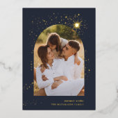 Starshower Arch写真 箔シーズンカード (正面)