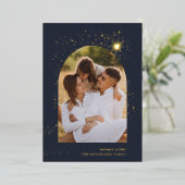 Starshower Arch写真 箔シーズンカード (立ち正面)