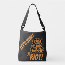 Start a Riot punk rock statement