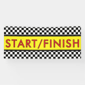 START/ finish Racing running 横断幕 (横)
