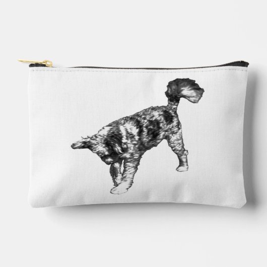 Start Mornings With Soft Steps アクセサリーポーチ (正面)