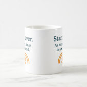 Start over. As many times as you need - Mug コーヒーマグカップ (中央)