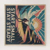 Start Small. Stay Steady ジグソーパズル (横)