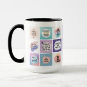 Start Strong, Stay Positive – Daily Motivation MuG マグカップ (左)