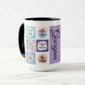 Start Strong, Stay Positive – Daily Motivation MuG マグカップ (正面左)