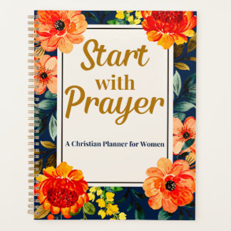 Start with Prayer Christian Planner for Women プランナー手帳