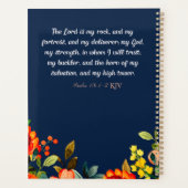 Start with Prayer Christian Planner for Women プランナー手帳 (裏面)