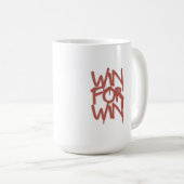 Start Your Day Winning – Play Life Like a Game! コーヒーマグカップ (正面右)