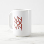 Start Your Day Winning – Play Life Like a Game! コーヒーマグカップ (正面左)
