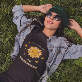 Start your Day with Solar Power - Solarenergie Tシャツ