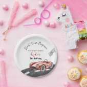 Start Your Engine Any Age Birthday  ペーパープレート (パーティー)