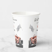 Start Your Engine Any Age Birthday 紙コップ (左)