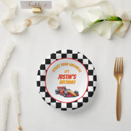Start Your Engines Race Car Birthday ペーパーボウル