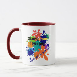 Start Your Journey Motivational Mug | Black Friday マグカップ