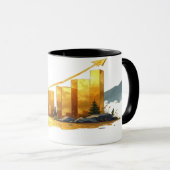 Start Your Success Now – Business Motivation Desig マグカップ (正面右)